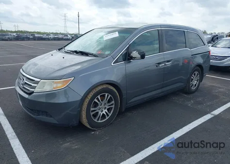 2011 Honda Odyssey Exl from USA, damaged, VIN 5FNRL5H60BB097032